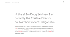 Desktop Screenshot of dougseidman.com